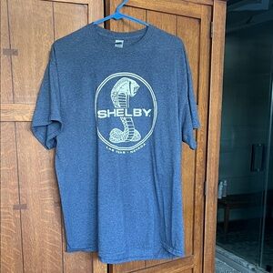 Men’s Mustang Shelby Cobra Shirt Blue XL